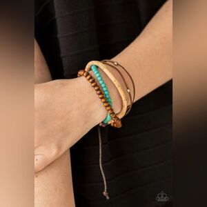 Stack to Basics Blue Bracelet (90)